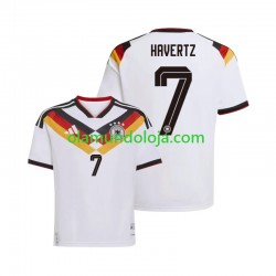 Camisola Alemanha Kai Havertz 7 Homem Equipamento Primeiro Copa do Mundo 2026 Manga Curta